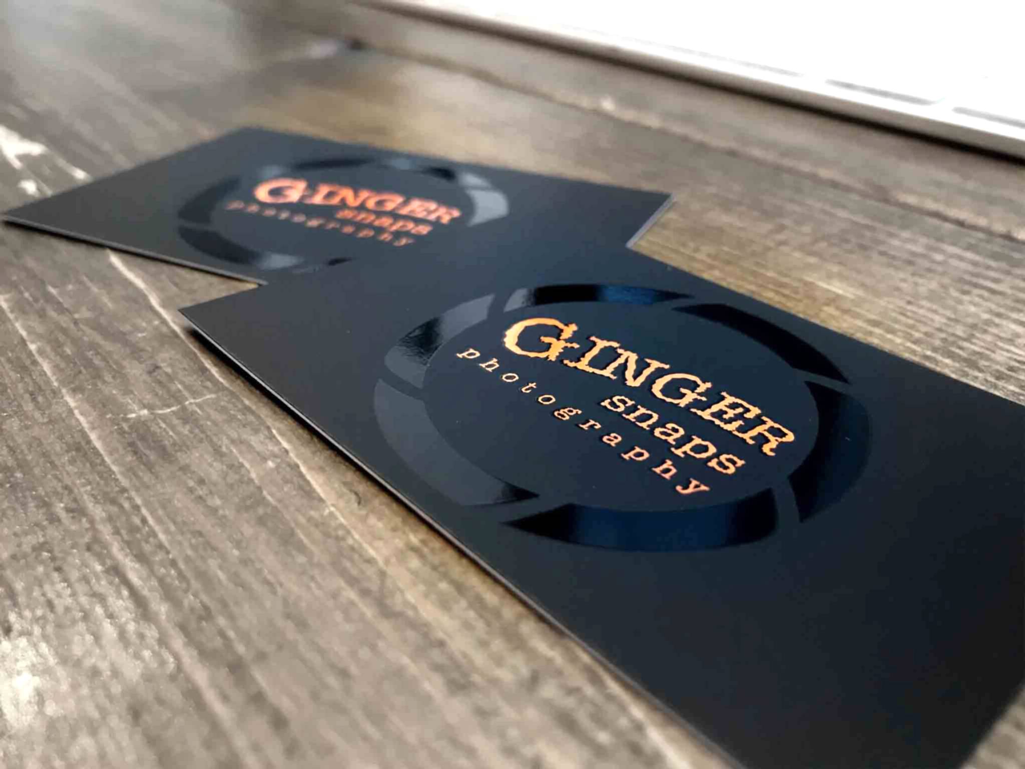 Ginger Snaps Business Card